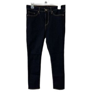 Women’s Levis Skinny Jeans Waterless W29 L 28 dark blue EUC